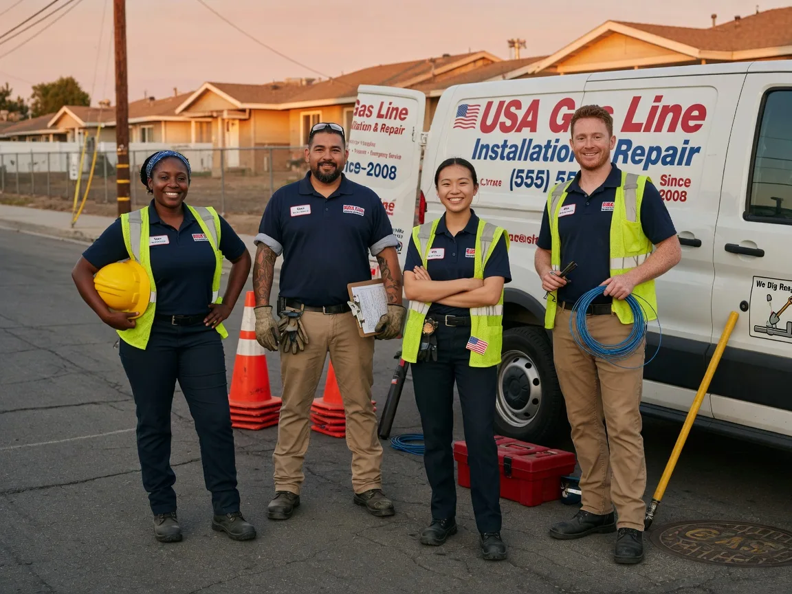 Gas Line Installation company in Booneville, IA
